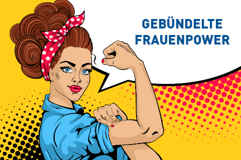 Gebündelte Frauenpower in der Volksbank Tirol